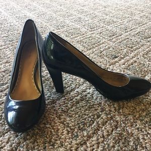 Coach black heels